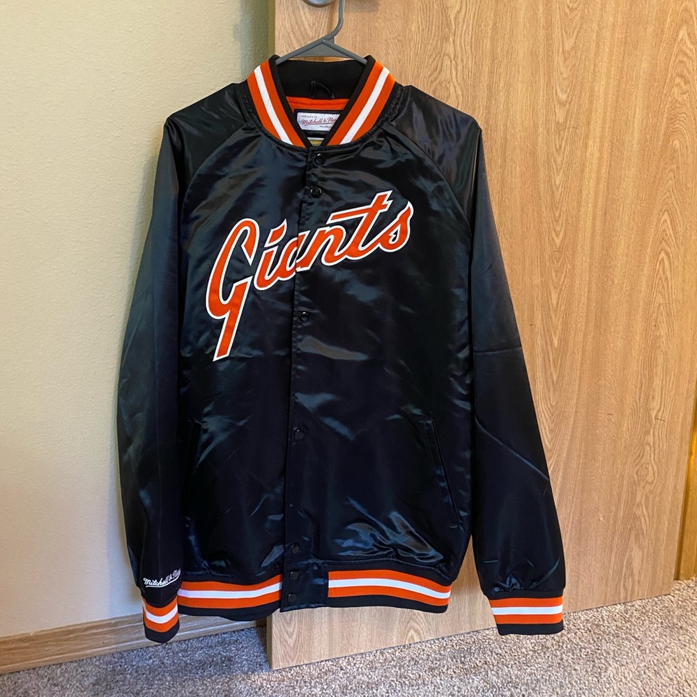San Francisco Giants Jacket Mitchell & Ness Men’s Large Cooperstown Collection